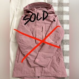 Burton Jet Ridge 2L Snowboard/Ski Jacket - Powder Blush Pink, Size Small